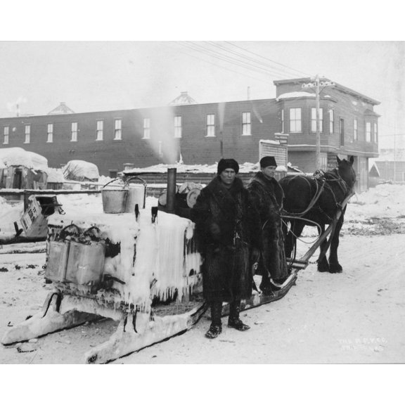 Print: Water Wagon, circa 1900