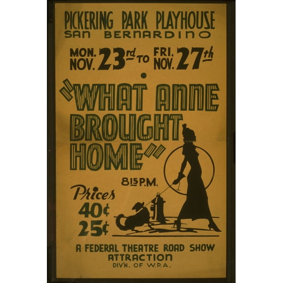Print: What Anne Brought Home, 1936