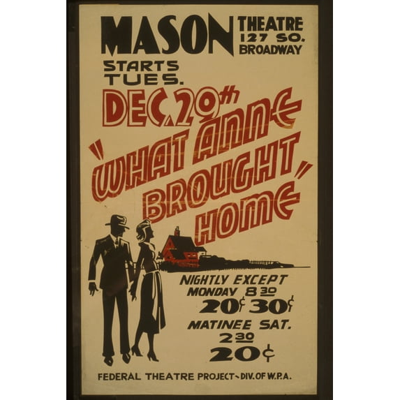 Print: What Anne Brought Home, 1936