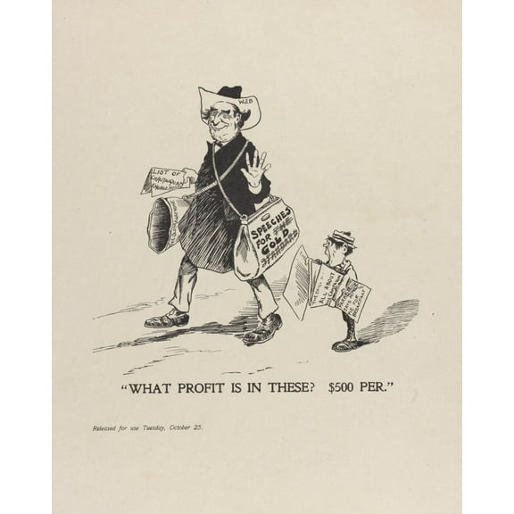 Print: What Profit Is In These? $500 Per., 1904