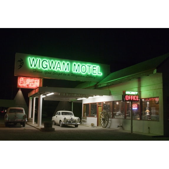 Print: Wigwam Motel, Route 66, Holbrook, Arizona, 2006