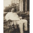 thumbnail image 1 of Print: William H. Taft, Seated In A Wicker Chair, Probably During His, 1 of 4