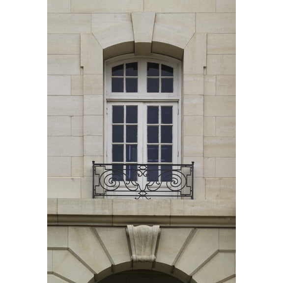 Print: Window Detail, U.S. Post Office And Courthouse, Laredo, Texas, 2007