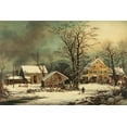 thumbnail image 1 of Print: Winter In The Country: A Cold Morning, 1863, 1 of 4