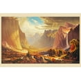 thumbnail image 1 of Print: Yosemite Valley. After Painting By Thomas Hill, 1 of 4