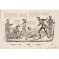 thumbnail image 1 of Print: Your Plan And Mine, 1864, 1 of 4