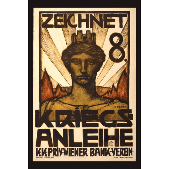 Print: Zeichnet 8. Kriegsanleihe, 1917