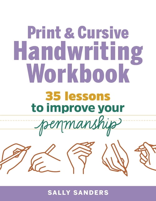 Buy Let's Learn Cursive Handwriting Workbook for Teens: Exercises to Learn,  Practice, and Improve The Hand Lettering, Modern Calligraphy Workbook for  Adults & Teens8.5×11 inches Book Online at Low Prices in India