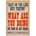thumbnail image 1 of Print: dad's On The Line Busy Fighting. What Are You Doing For Those He, 1 of 4