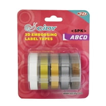 Print label tape suitable for manual 3D embossing plotter sticker Embossing