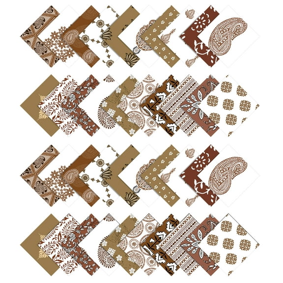 Print&nbsp;Precut 5-inch Cotton&nbsp;Fabric&nbsp;Quilting&nbsp;Squares&nbsp;Charm Pack DIY Patchwork Sewing Craft