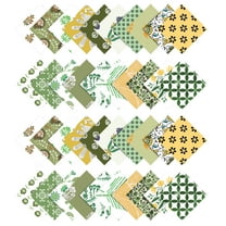 Print Precut 5-inch Cotton Fabric Quilting Squares Charm Pack DIY Patchwork Sewing Craft