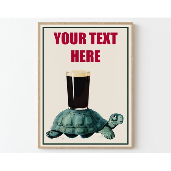 Print of Guinness Vintage Ad Poster | Text Poster Print, 8x12 UNFRAMED