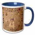 thumbnail image 1 of Print of Quilt From 1700 15oz Two-Tone Blue Mug mug-204269-11, 1 of 3