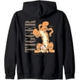 thumbnail image 1 of (Print on Back) Winnie the Pooh - Muted Tigger Puillover Hoodie for Men Women Kids,Red Color,Size 2XL, 1 of 5