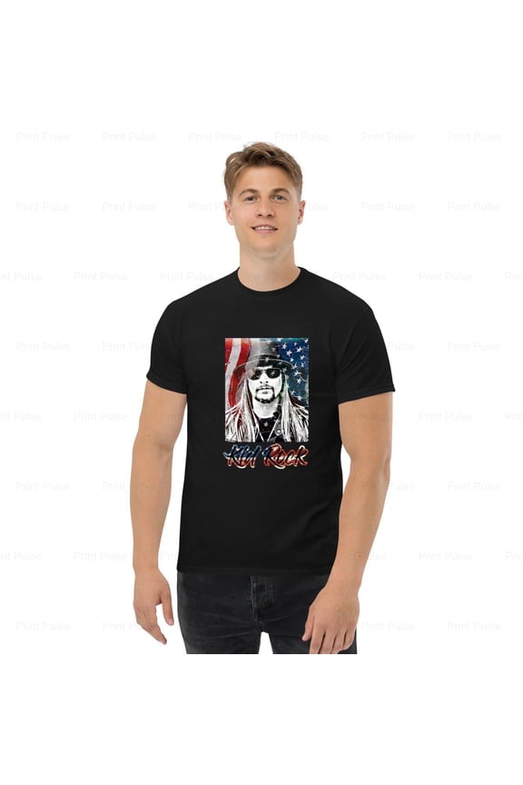 Kid Rock T-Shirt Singer, Music - American Rock, Country Rap, Fan Apparel - Concert Gear., for men & women, up to size 5XL.