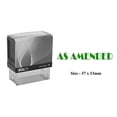 thumbnail image 1 of PrintValue As Amended Self Inking Rubber Stamp Custom Colop Office Stationary P20 Mini Stamper, 1 of 1