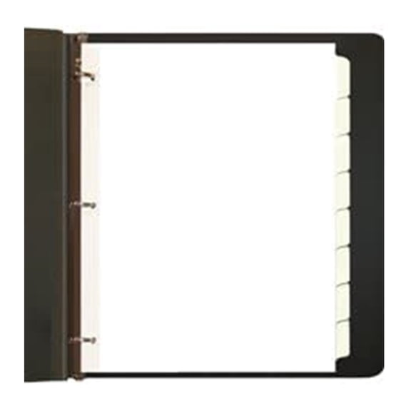 Printable Adhesive Label Index System, 8 Tab Sets, 25 Sets/ Pack (LOP12317)