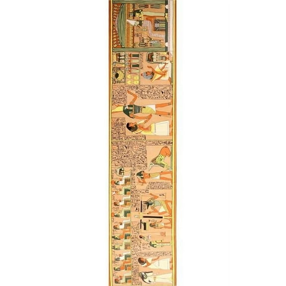Printable Heaven The Gods of The Egyptians 1904 The Judgement Scene Poster Print by Unknown