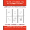 thumbnail image 1 of Printable Kindergarten Worksheets: Printable Kindergarten Worksheets (Trace and Color for preschool children) : This book has 50 extra-large pictures with thick lines to promote error free coloring to increase confidence, to reduce frustration, and to encourage longer periods of drawing (Series #9) (Paperback), 1 of 1