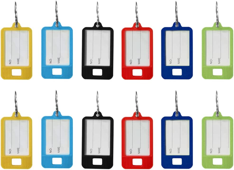 Printable Labels Paper Key Tags 50pcs Key Tags Marking Tags with Ring