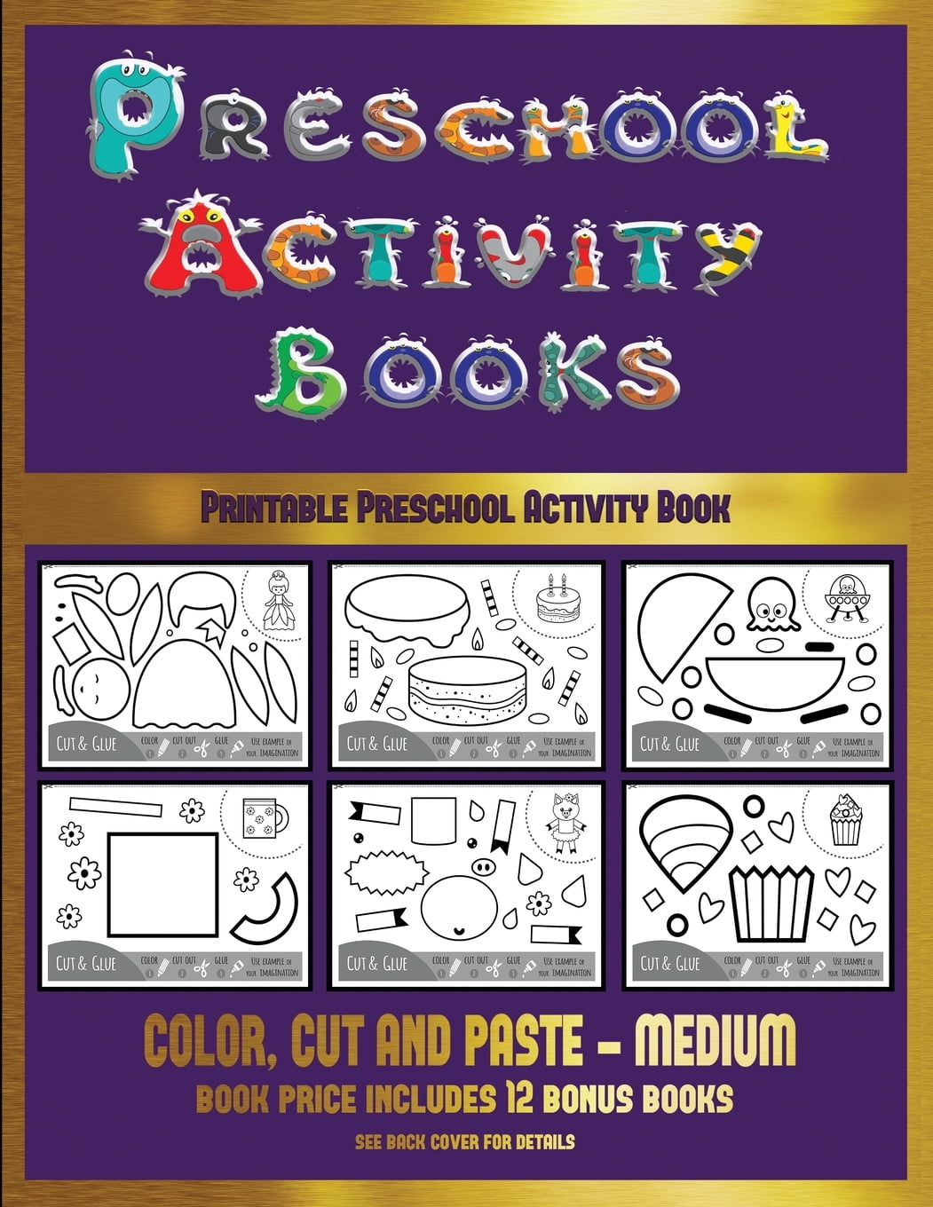 Printable Preschool Activity Book: Printable Preschool Activity Book ...