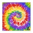 thumbnail image 1 of Printed Adhesive Tie Dye Rainbow Color Pattern 12 x 12 inch Sheet (A), 1 of 1
