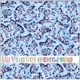 thumbnail image 1 of Printed Adhesive Vinyl Blue Zebra Pattern Permanent Adhesive (Medium Scale), 1 of 2