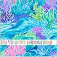 thumbnail image 1 of Printed Adhesive Vinyl Colorful Coral Reef D Pattern Permanent Adhesive (Large Scale), 1 of 2