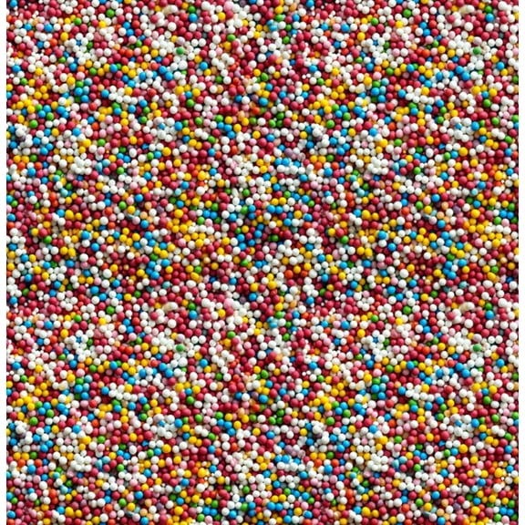 Printed Adhesive Vinyl Colorful Sprinkles Pattern Removable Wall Vinyl (H)