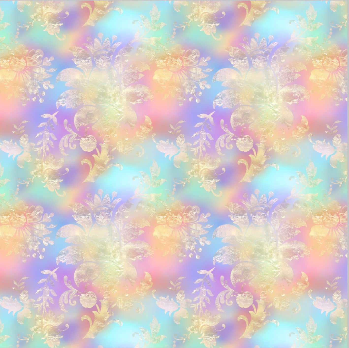Printed Adhesive Vinyl Golden Spring Pattern 12 x 12 inch Sheet (J ...