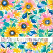 Printed Adhesive Vinyl K80-19 Pattern Permanent Adhesive Medium Scale