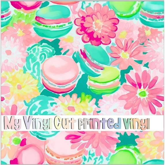 Printed Adhesive Vinyl K80-27 Pattern Permanent Adhesive (XL Scale)