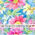 thumbnail image 1 of Printed Adhesive Vinyl Preppy Floral B Pattern Permanent Adhesive (Large Scale), 1 of 2
