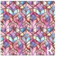 thumbnail image 1 of Printed Adhesive Vinyl Stained Glass Windows Pattern Removable Wall Vinyl (K), 1 of 1