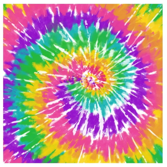 Printed Adhesive Vinyl Tie Dye (F) Pattern Permanent Adhesive