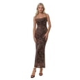 thumbnail image 1 of Printed Bodycon Maxi Dress, 1 of 4