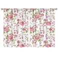 thumbnail image 1 of Printed Botanical Curtains 42x63 Inch 2 Panels Rod Pocket Blackout Drapes for Bedroom and Soft Light Filtering, 1 of 2