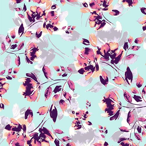Printed Bubble Crepe Chiffon-Polyester, Spandex-120 GSM, 58" Wide Sold by The Yard-Ideal for Dresses, Apparel, Skirts, Accessories, Draperies & Scarves.