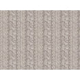 thumbnail image 1 of Printed Cable Loop Back French Terry Stretch Knit Fabric Beige - per yard, 1 of 6