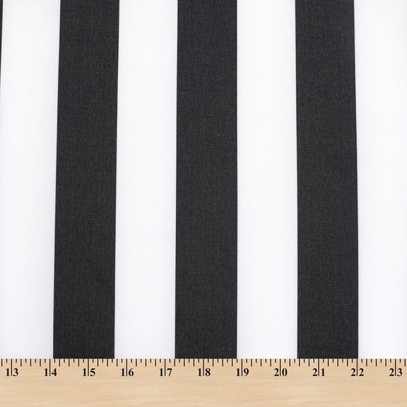 Printed Canvas Fabric Waterproof Outdoor 60" Wide 600 Denier Sold by The Yard - Black