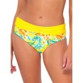 thumbnail image 1 of Printed Capri Fold-Over High-Waist Bikini Bottom Swimsuit, 1 of 6