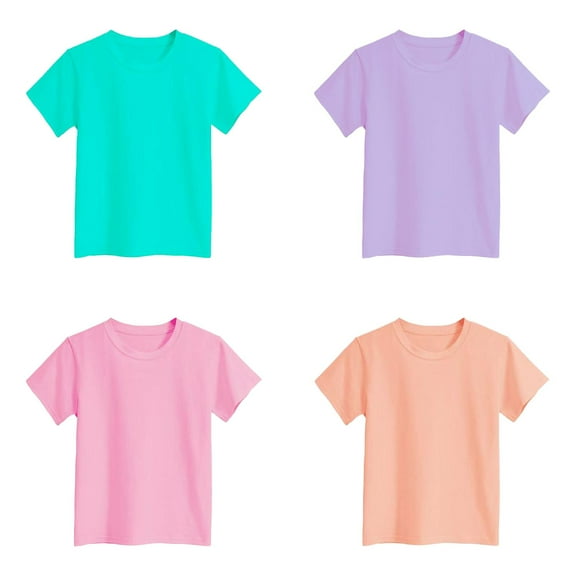 Printed Children's Fashion Loose T *4PCS