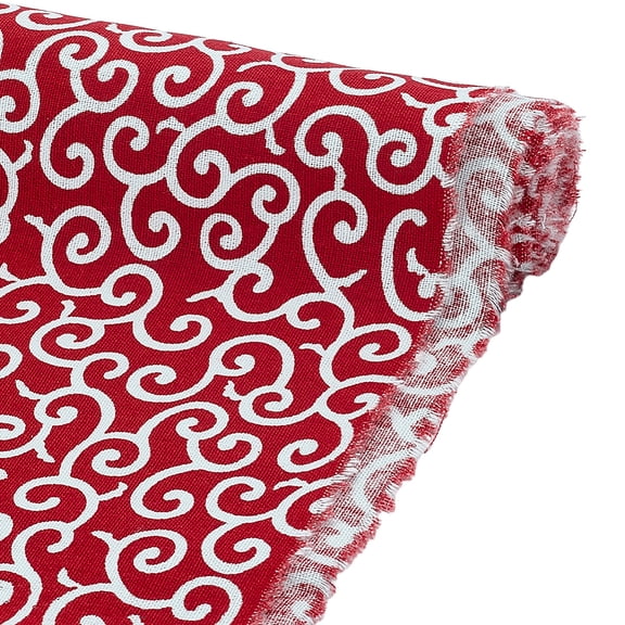 Printed Cloud Pattern Cotton Fabric DIY Crafts Supplies FireBrick 1000x1480x0.3mm DIY