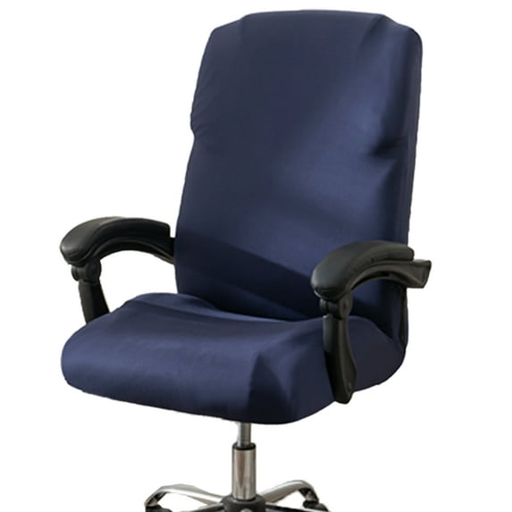 Printed Computer Chair Slipcover Stretch Office Chair Covers Durable Zipper Stretch Computer Desk Chair Cover Gaming Chair Covers Universal Desk Rotating Chair Slipcovers