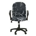 thumbnail image 1 of Printed Computer Office Chair Covers,Fit Universal Stretchy Rotating Chair Slipcovers Removable Washable Anti-Dust Spandex Chair Protector Cover for Office-M, 1 of 7
