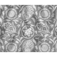 thumbnail image 1 of Printed Cotton Canvas Fabric by Soimoi | Floral Pattern - Gray | 56 Inch Wide | Sold by the Yard | Heavy Duty Craft & Upholstery Fabric, 1 of 7