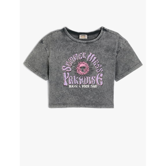 Printed Cotton T-Shirt