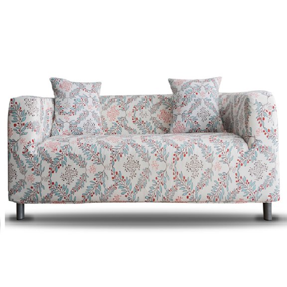 Printed Couch Chair Cover - 1 Seaters Sofa Cover, Stretch Armchair Slipcover Washable Furniture Protector for 35.43-55.12in Wide