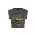 thumbnail image 1 of Printed Crop T-Shirt, 1 of 6